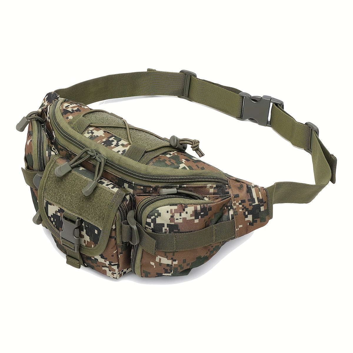 Camouflage Hunting Waist Bag Tactical Fanny Pack Oxford
