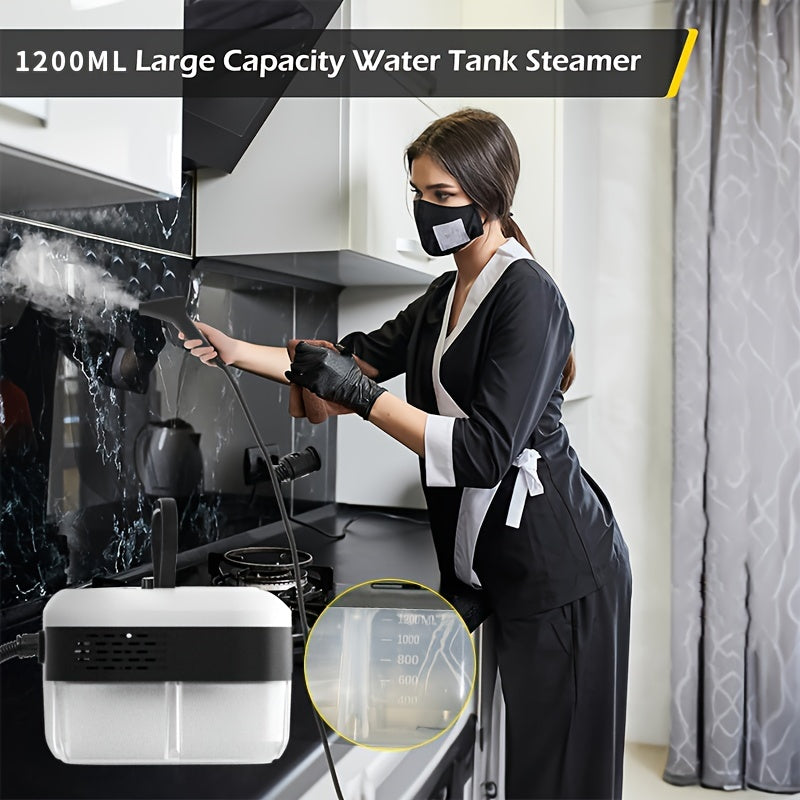 High Pressure Steam Cleaner Handheld Portable For Carpet Upholstery Sofas Kitchen Fumes Small Appliances Cleaning