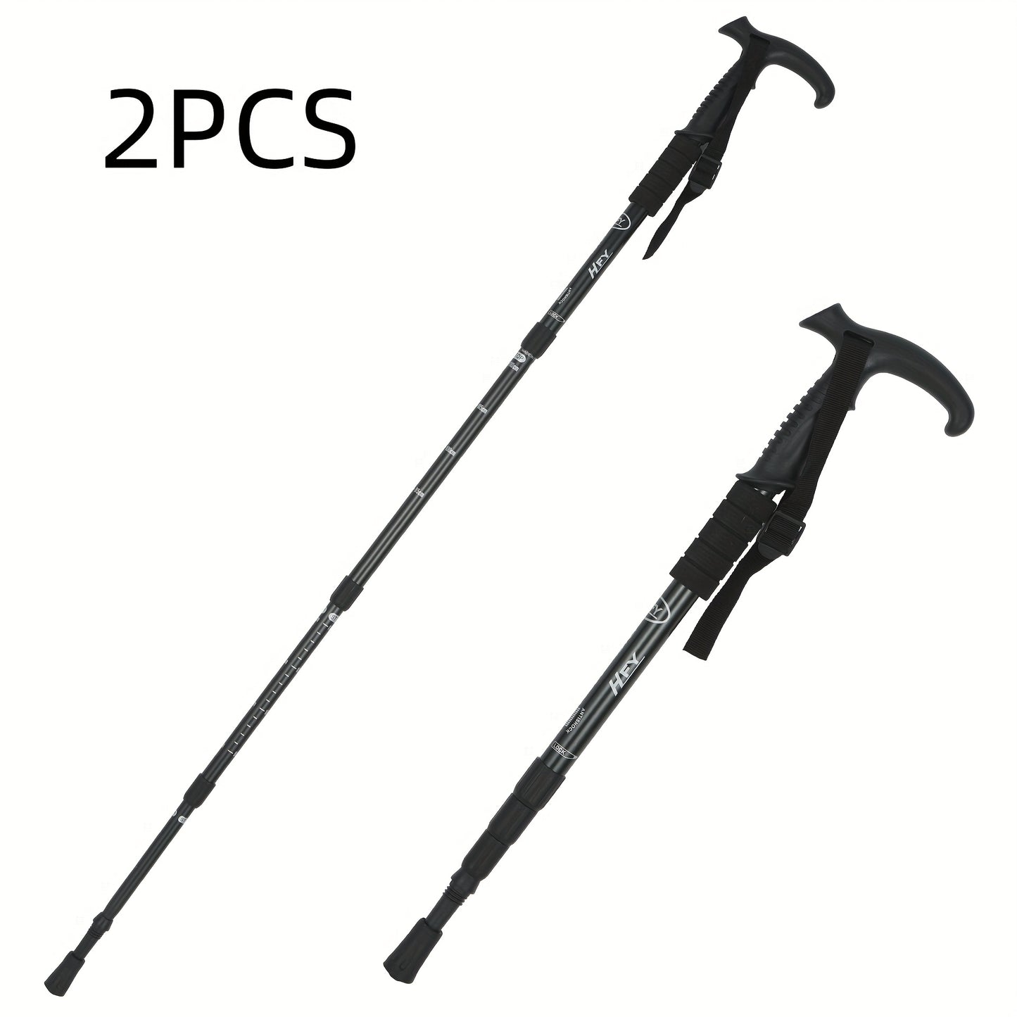 Ultra Light Trekking Pole With Ergonomic T Handle Anti Shock