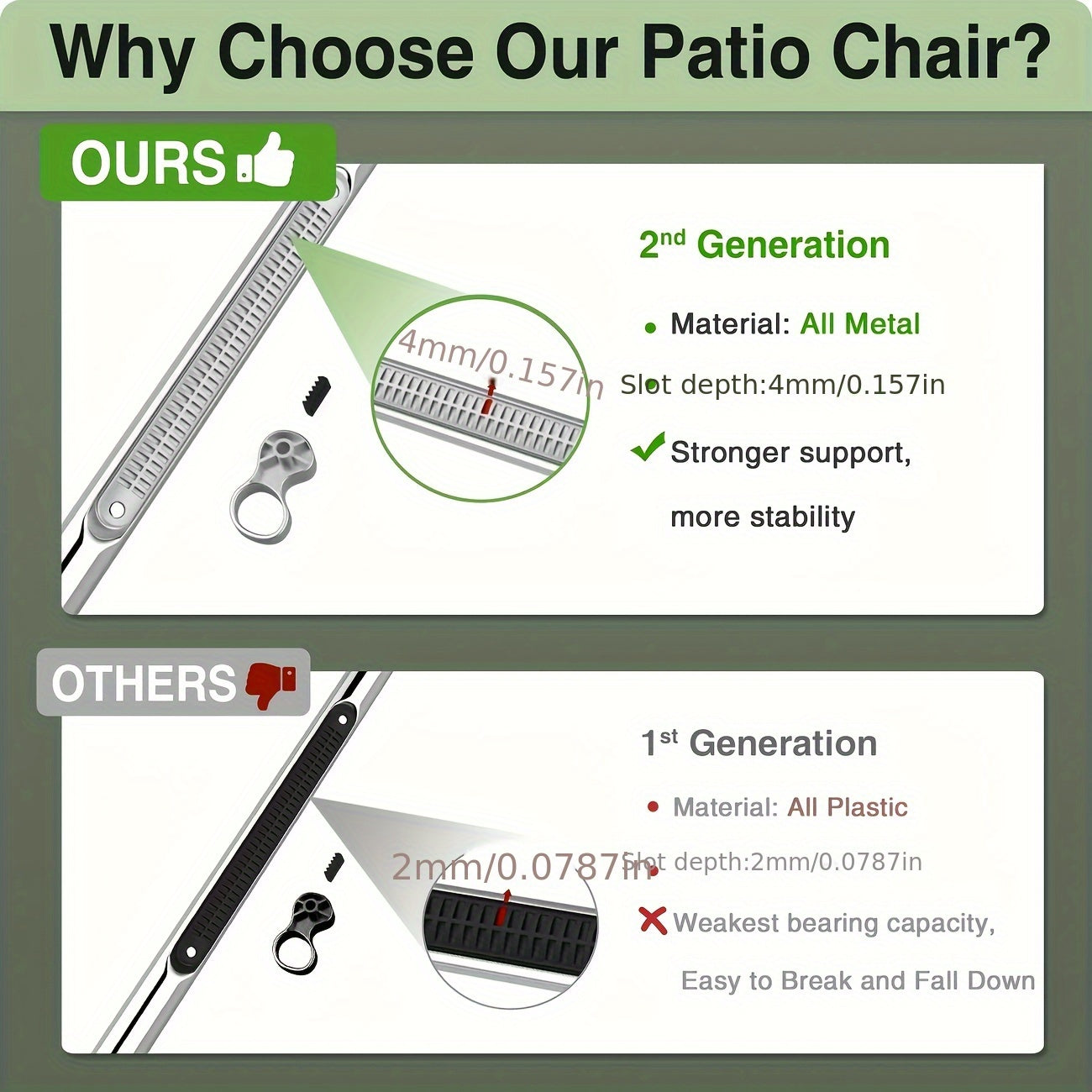 Ergonomic Zero Gravity Outdoor Lounge Chair With Side Table Grey 440 Pound Weight Capacity Durable Poolside