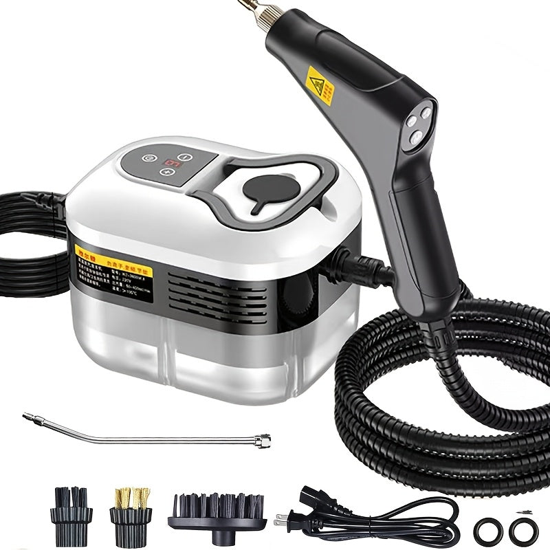 High Pressure Steam Cleaner Handheld Portable For Carpet Upholstery Sofas Kitchen Fumes Small Appliances Cleaning