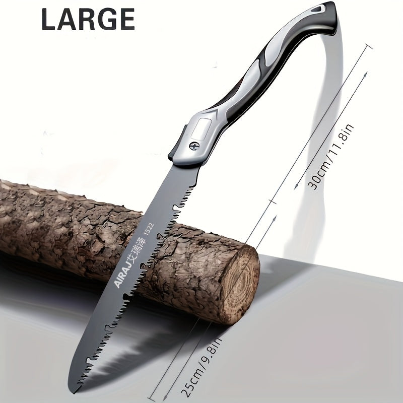 Airaj 1pc Steel Folding Saw With Anti Slip Handle Pro