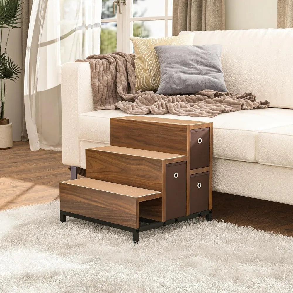 Dog Window Perch Non Slip Pet Bunk Bed With Drawers