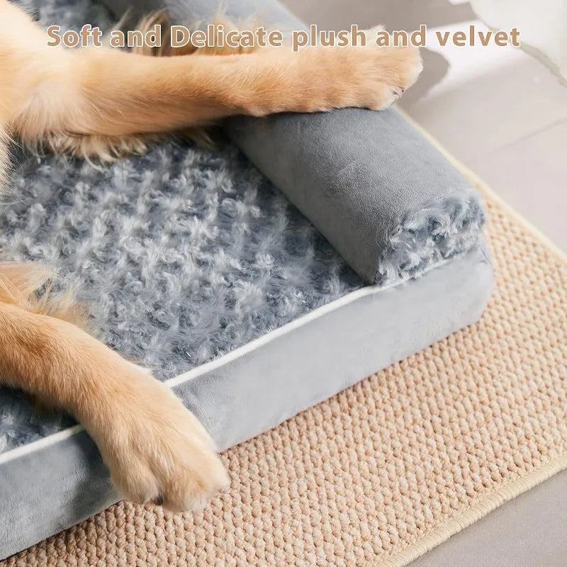 Orthopedic Foam Dog Bed With Removable Washable Cover