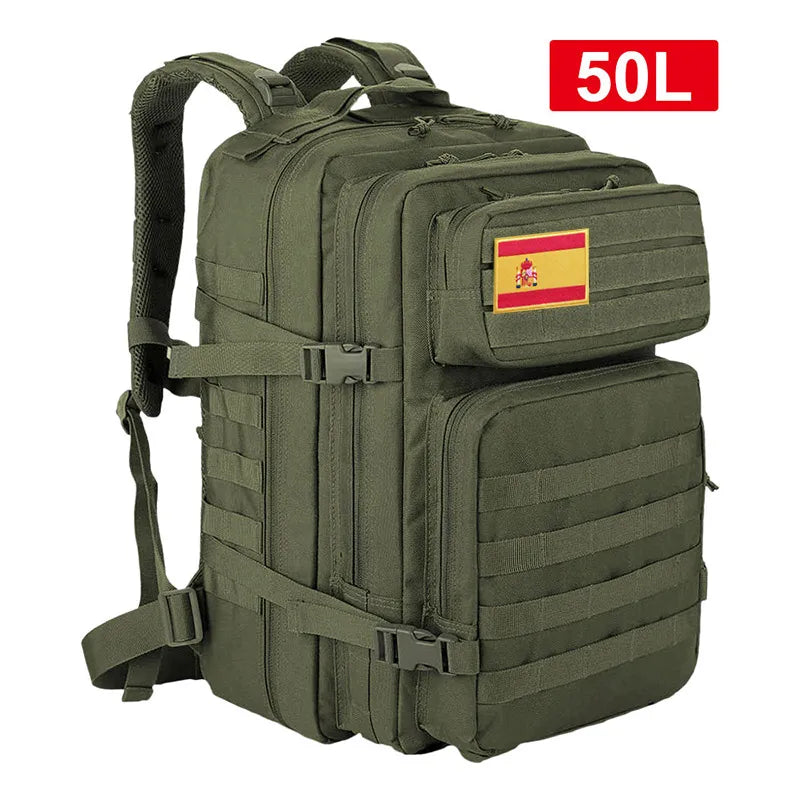 Tactical 45L 25L Waterproof Travel Backpack For Men Outdoor