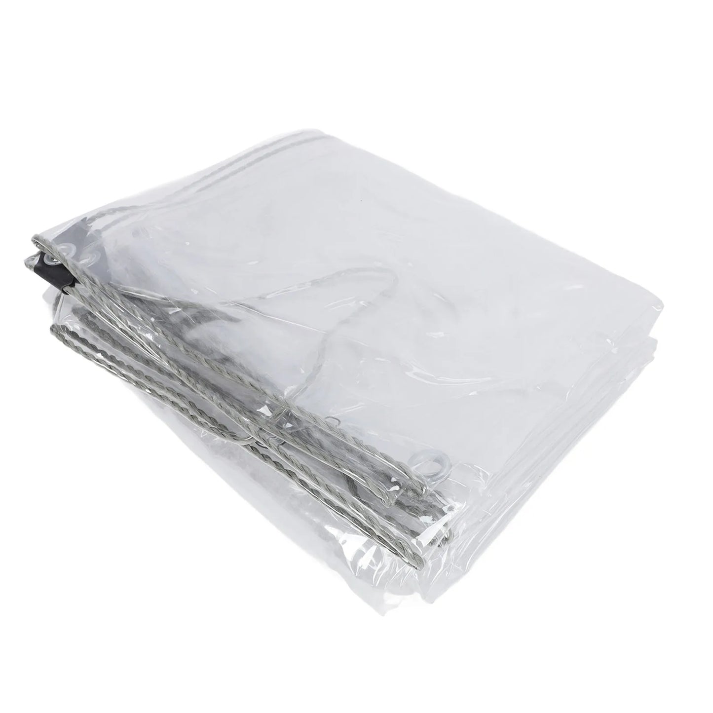 Transparent PVC Tarp 3x5m Clear Garden Rain Cover Protection