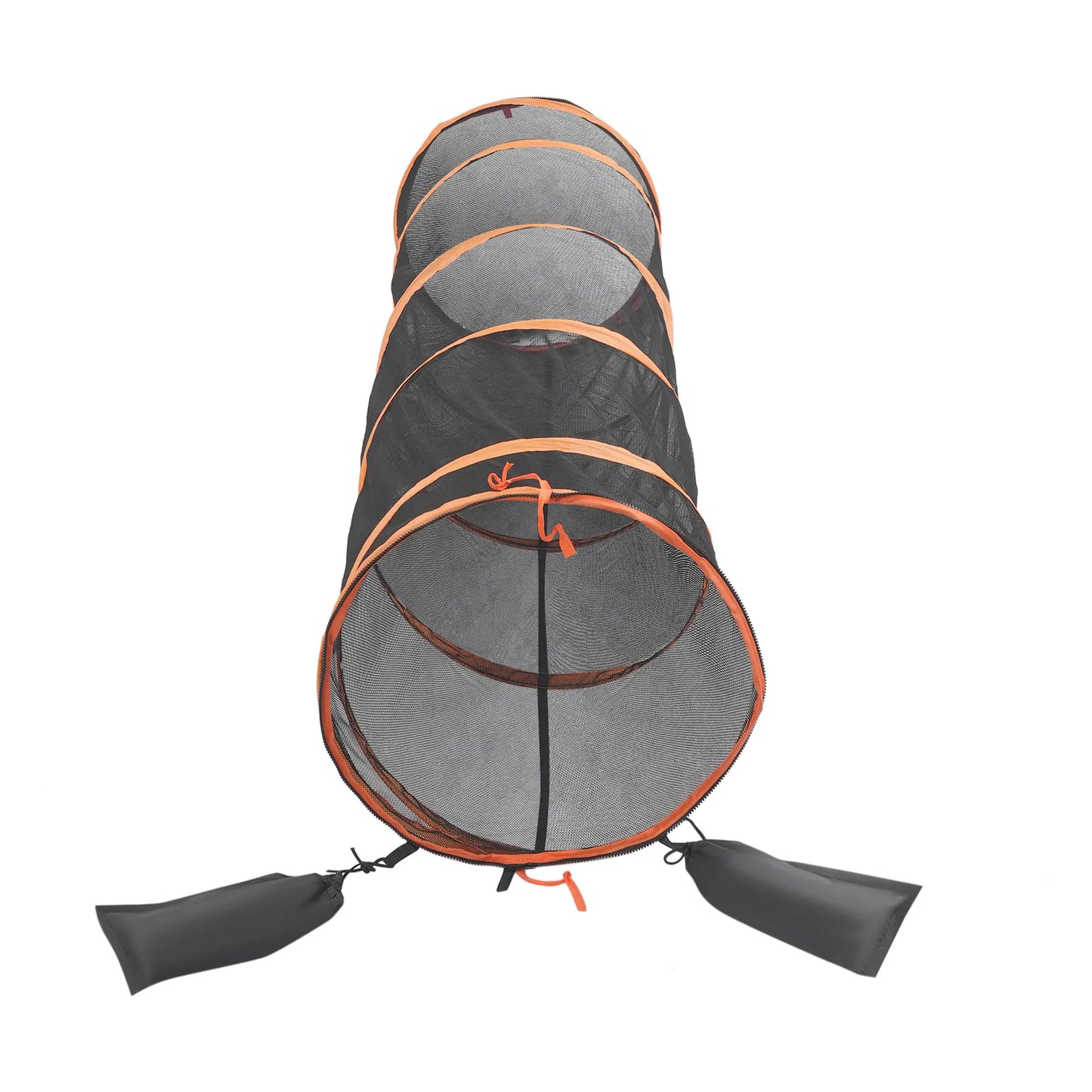 Foldable Cat Play Tunnel 2 Pack Mesh Channel Play House