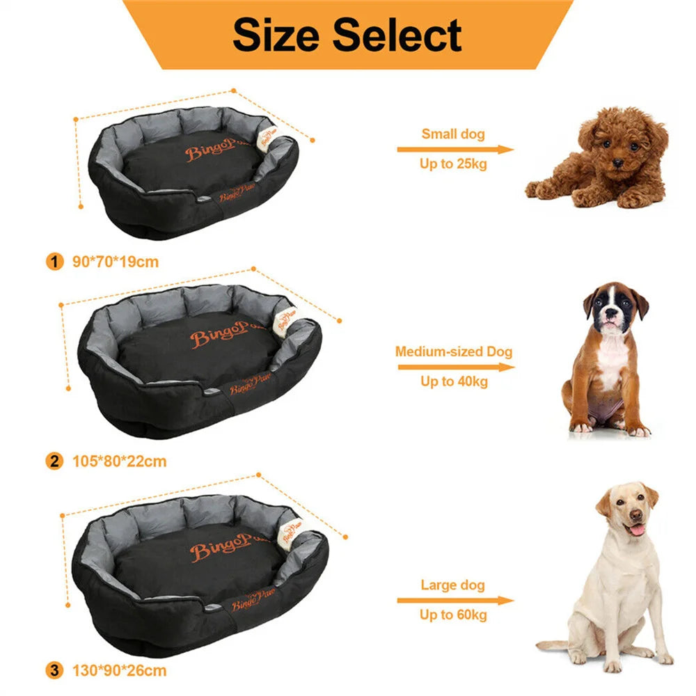 Waterproof Orthopedic Dog Bed XXL XL L Removable Washable