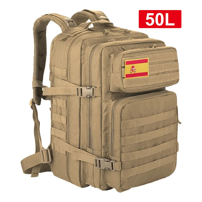 Tactical 45L 25L Waterproof Travel Backpack For Men Outdoor
