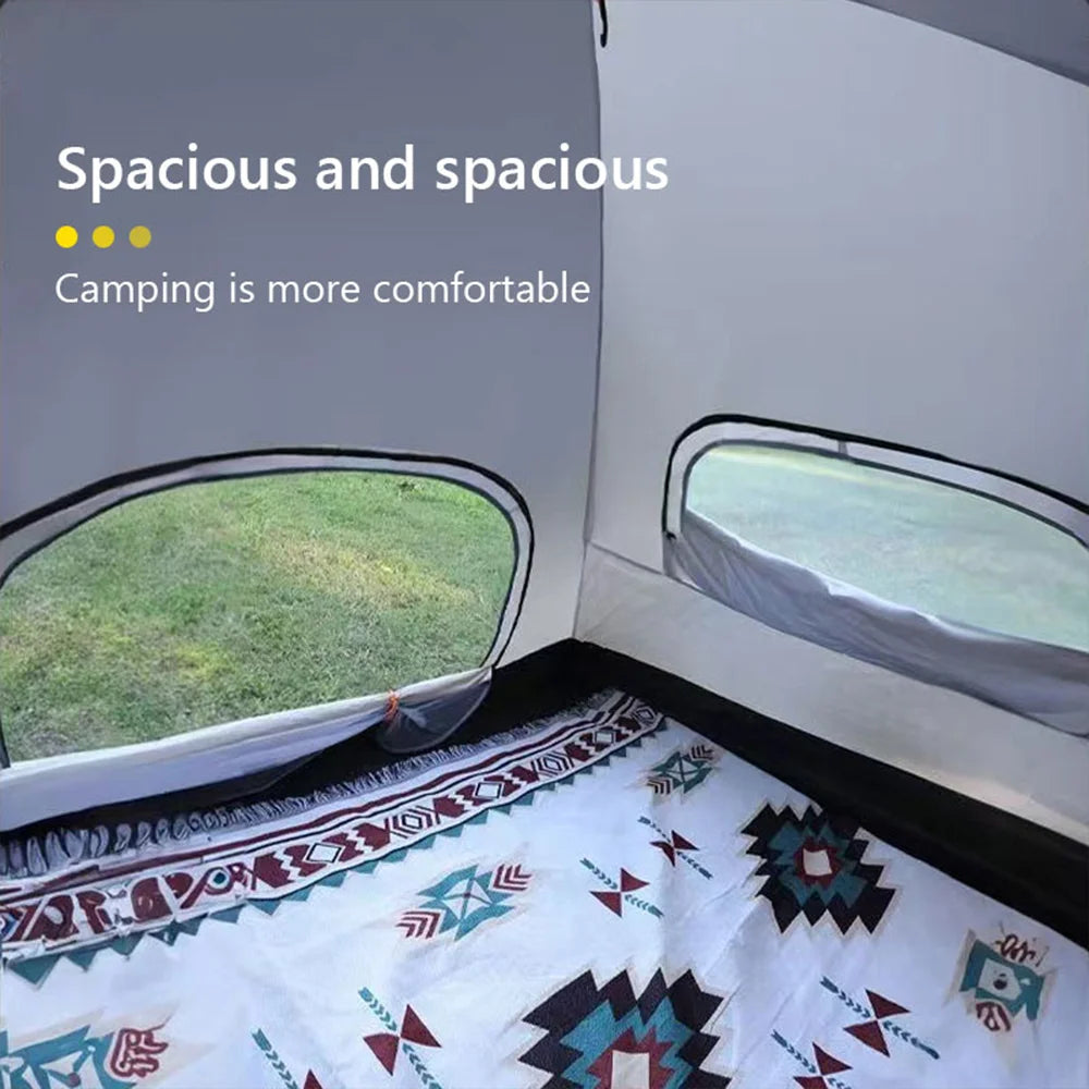 Automatic Quick Open Camping Tent Two Doors Two Windows