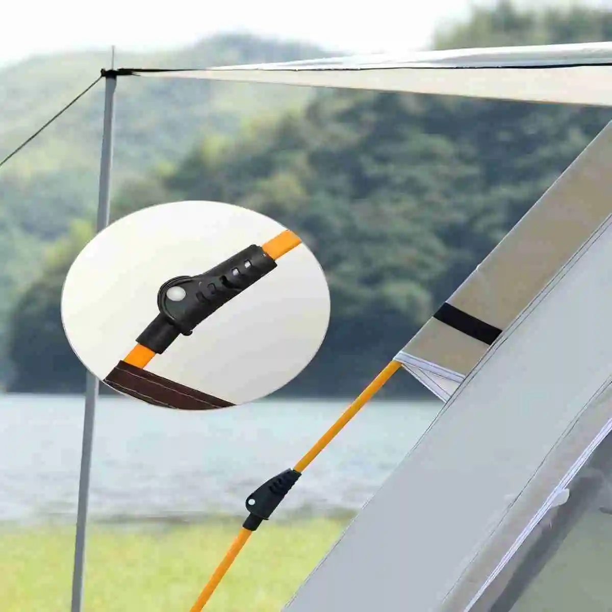Automatic Pop Up Camping Tent Sunshade For 3 To 4 People