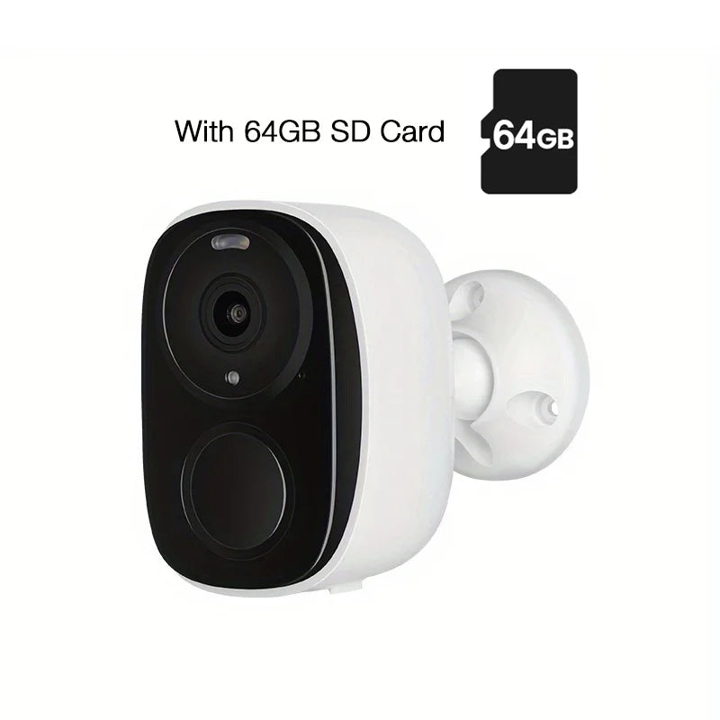Wireless Outdoor Security Camera 3MP Battery Powered