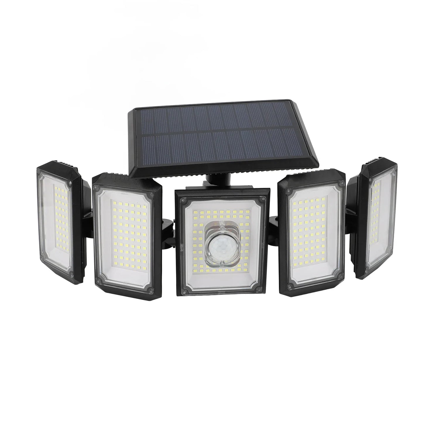 Solar Motion Sensor 300 LED Garage Wall Light Remote