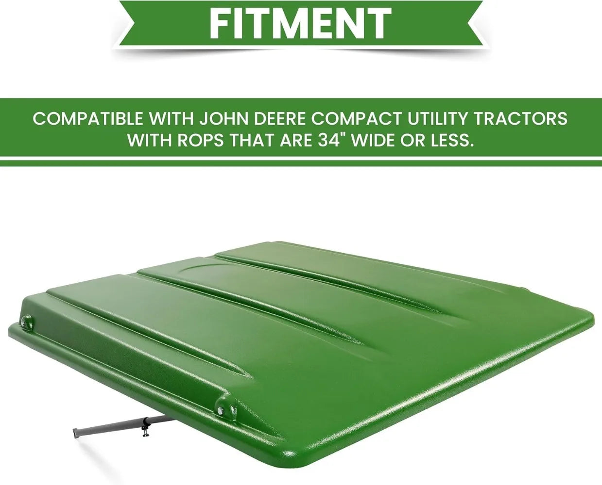 Sun Shade Canopy For Compact Tractors ROPS 35 x 40 Acrylic
