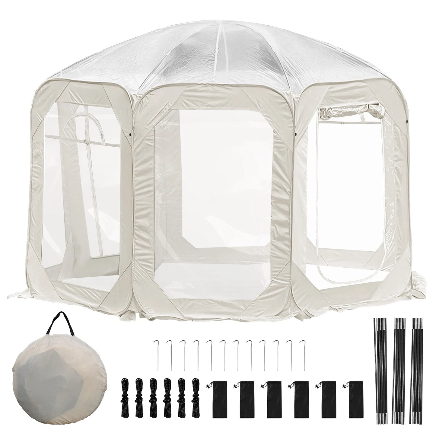 Portable Transparent Bubble Tent Folding For Camping