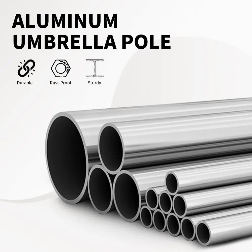10 Ft Patio Umbrella Outdoor Crank Tilt UV Waterproof