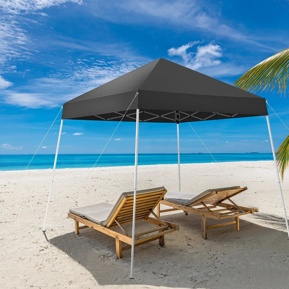 10x10 Pop Up Gazebo Canopy Tent Waterproof With Carry Bag