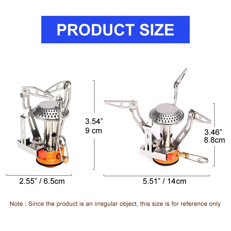 Widesea Camping Cookware Set Portable Folding Pot For Trip