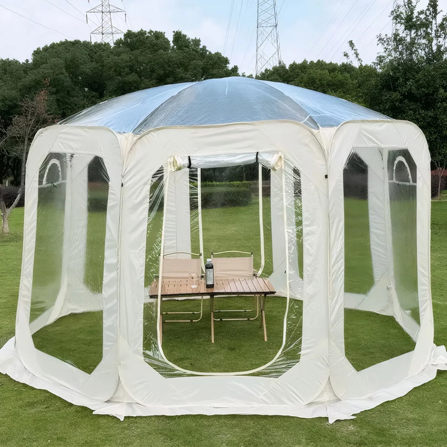 Portable Transparent Bubble Tent Folding For Camping