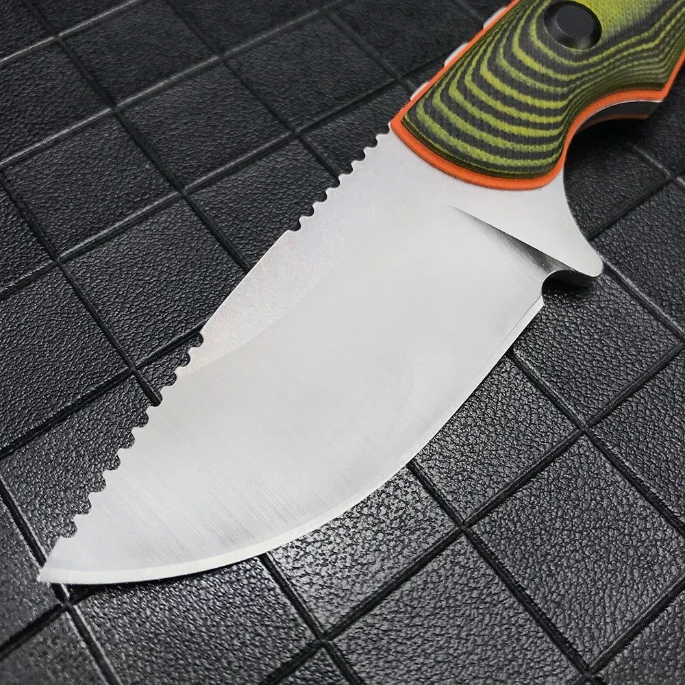 Outdoor Fixed Blade Hunter Knife With Kydex Sheath G10