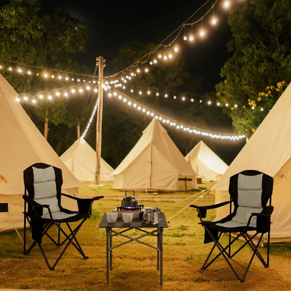 Portable Folding Camping Table for 2-4 Persons Ultralight Collapsible Outdoor Camp Table for Travel and Hiking