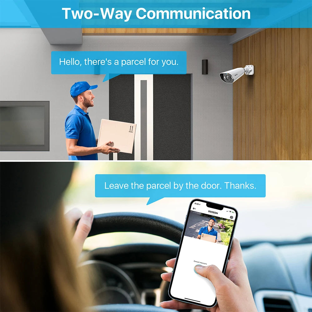 ZOSI 16CH 4K PoE 8MP NVR Security Camera System Outdoor
