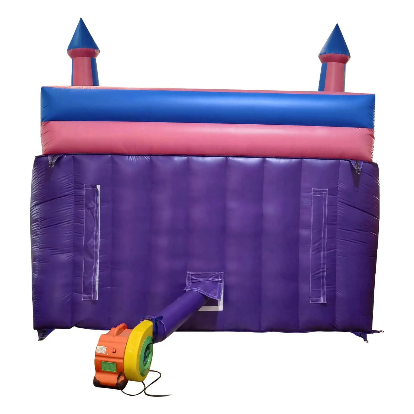 Inflatable Summer Outdoor Slide Air Bounce Water Amusement Play Equipment Double Slide Bubble Ball Pit