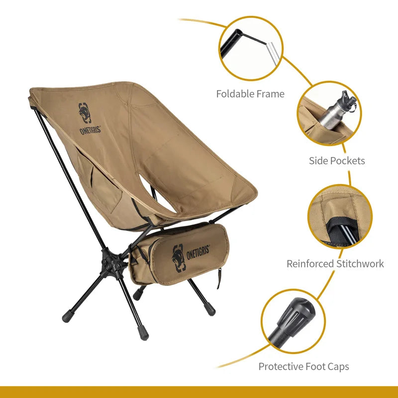 OneTigris Multicam Foldable Camping Chair Lightweight