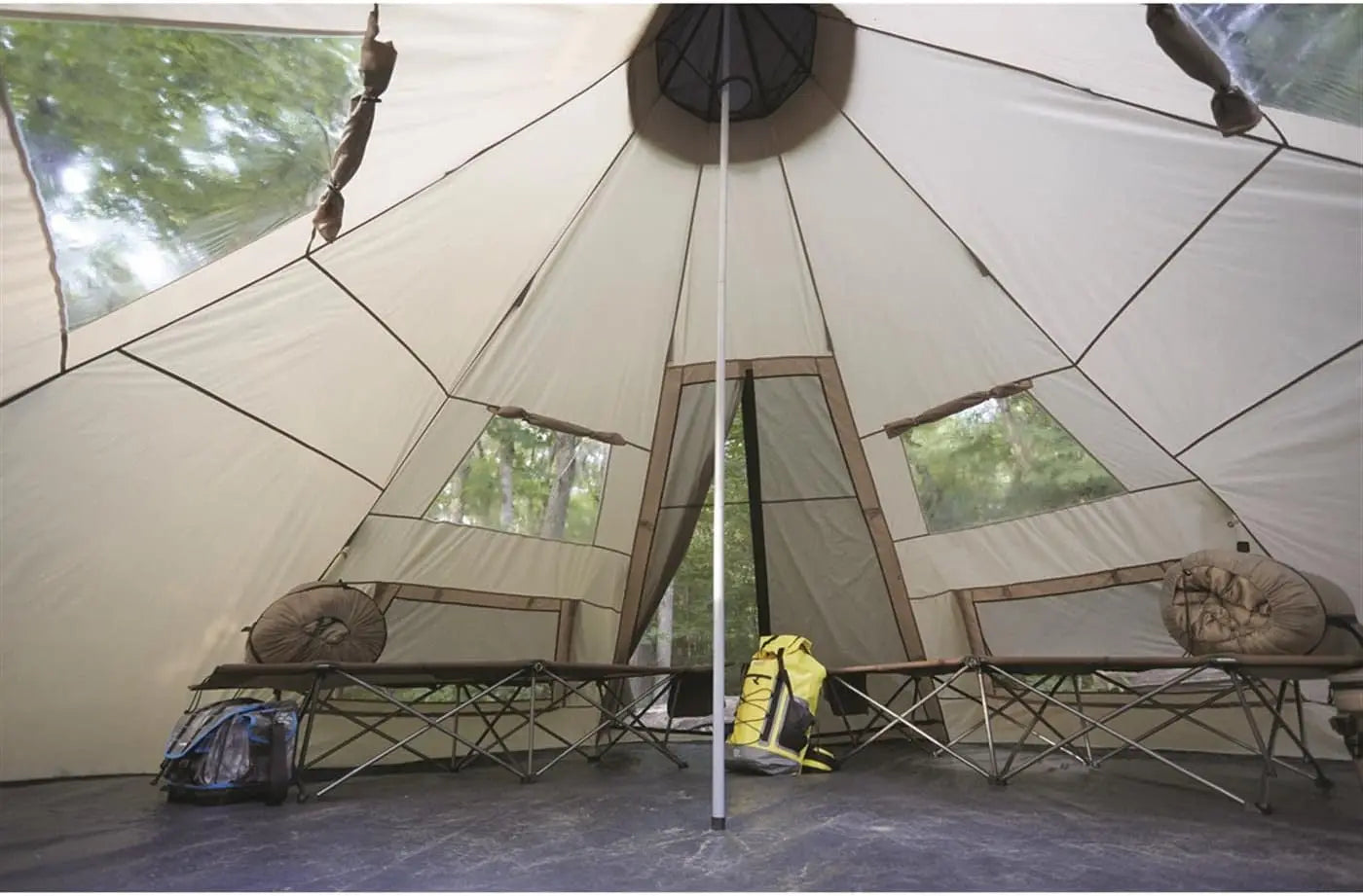 Camping Teepee Tent For Adults Waterproof Family 8 Person