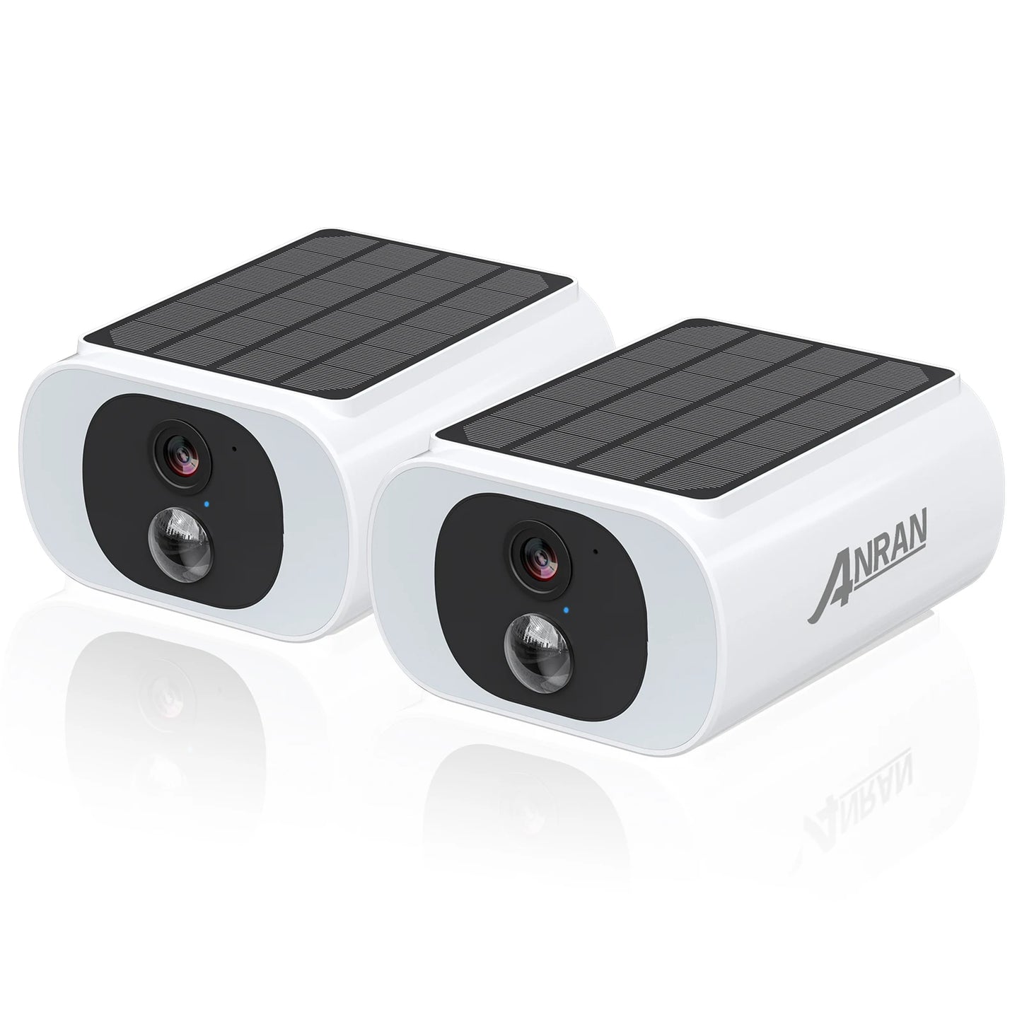 ANRAN Wireless 3MP Solar Battery Floodlight Camera And Alarm