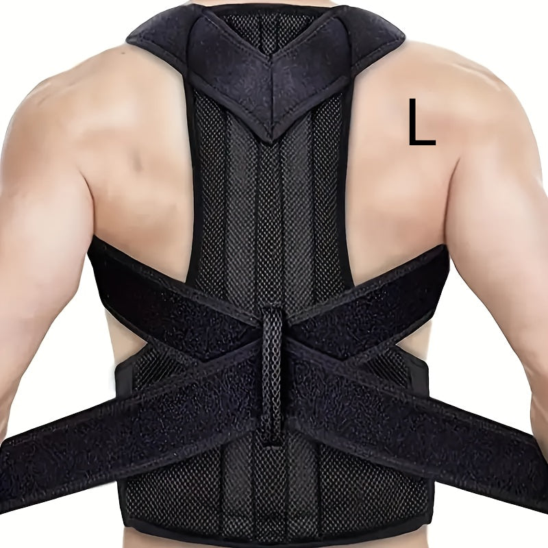 Adjustable Neoprene Back Support Brace Breathable Fitness