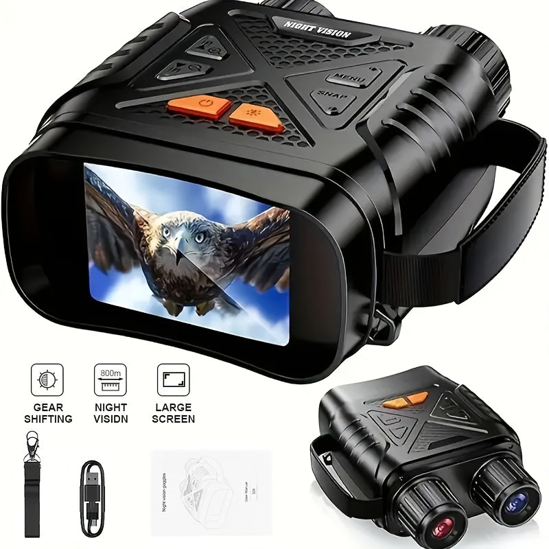 HD Night Vision Binoculars 10x Zoom Infrared for Adults