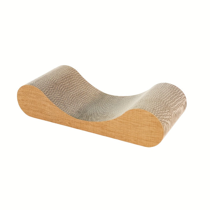 Cardboard Cat Scratcher Bed Indoor Cats Curved 24 Inch