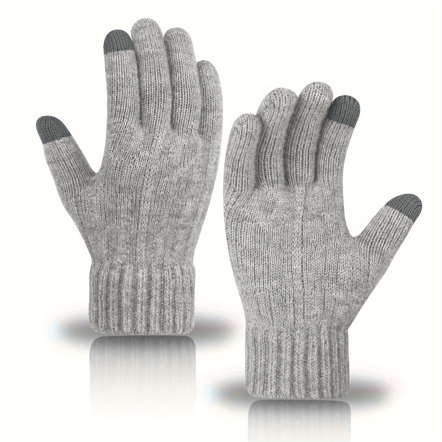 Unisex Alpaca Gloves Warm Touchscreen Compatible Winter