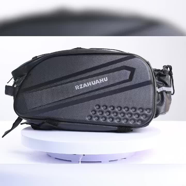 Waterproof Hard Shell EVA Bike Saddle Bag Adjustable Strap