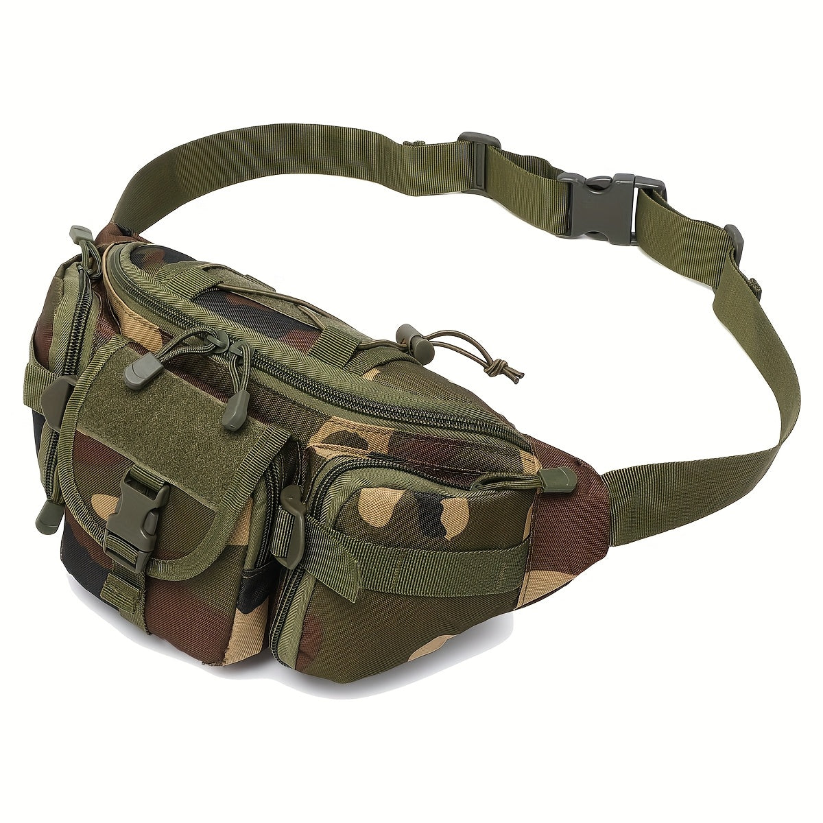 Camouflage Hunting Waist Bag Tactical Fanny Pack Oxford
