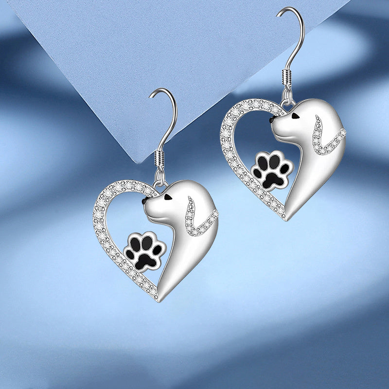 Cute Dog Earrings Personalized Jewelry Gift For Friends