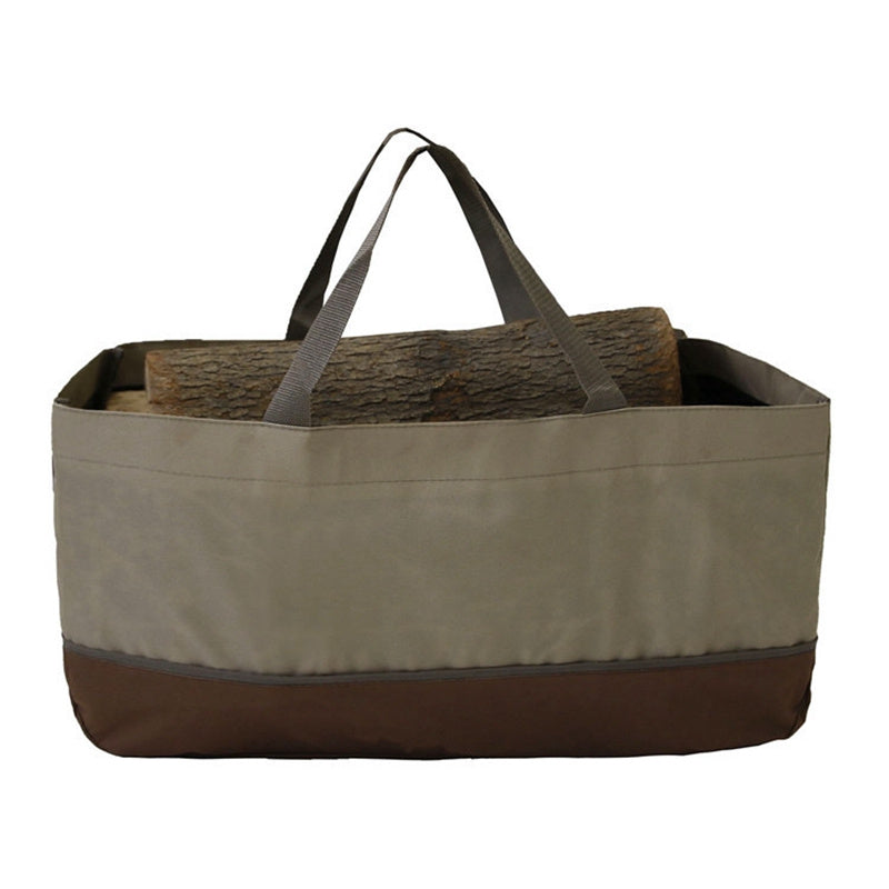 Canvas Firewood Carrier Bag Outdoor Camping 600D Oxford