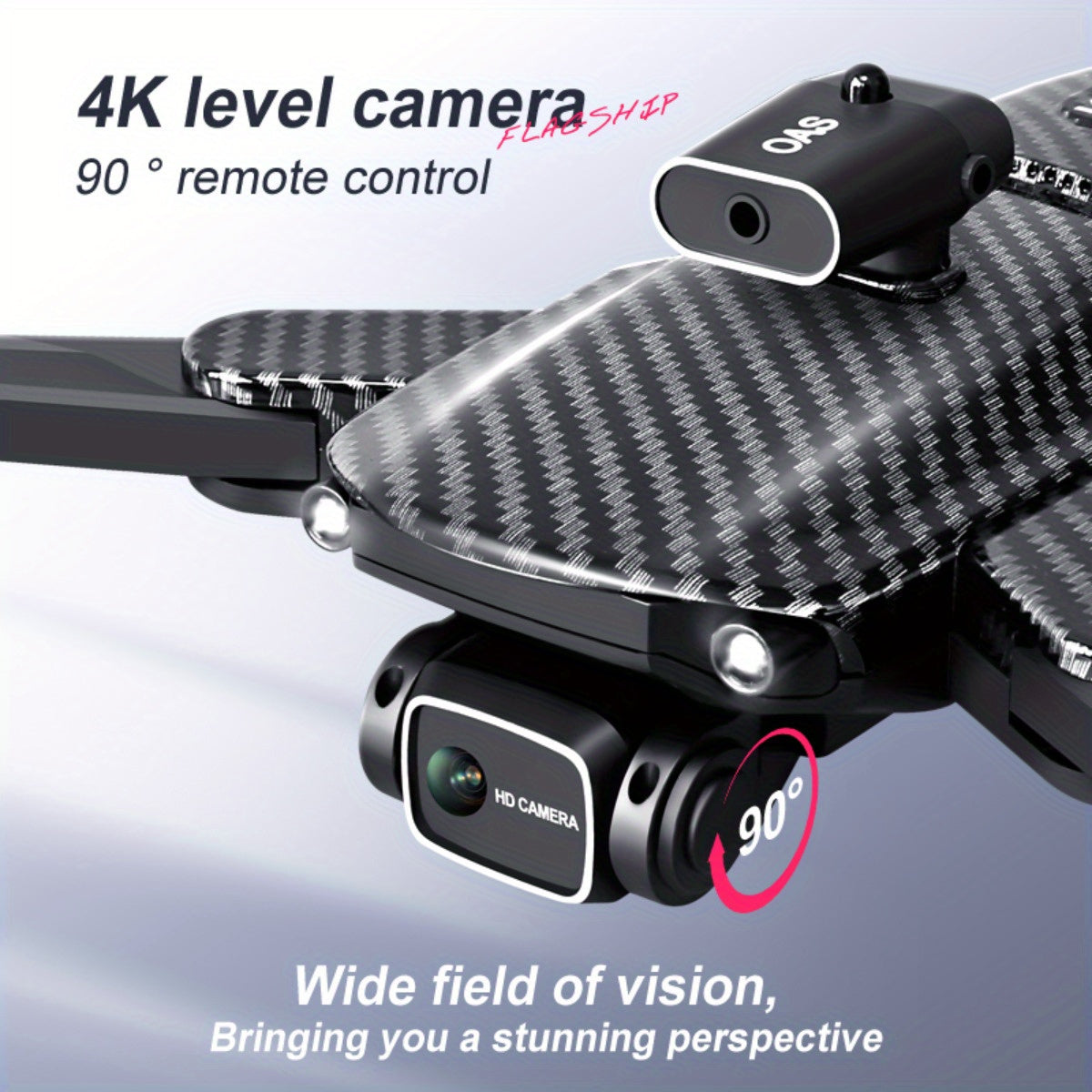 Professional Aerial Drone With 4K Camera And App Tracking