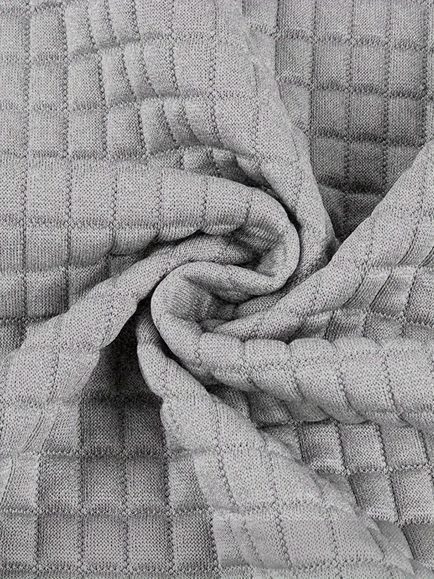 Womens Lets Camp Waffle Hooded Jacket Geometric Camping