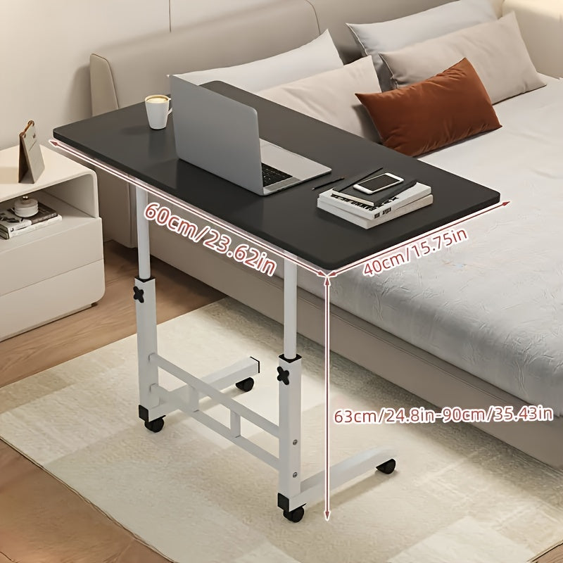 Adjustable Portable Rolling Standing Desk for Small Spaces