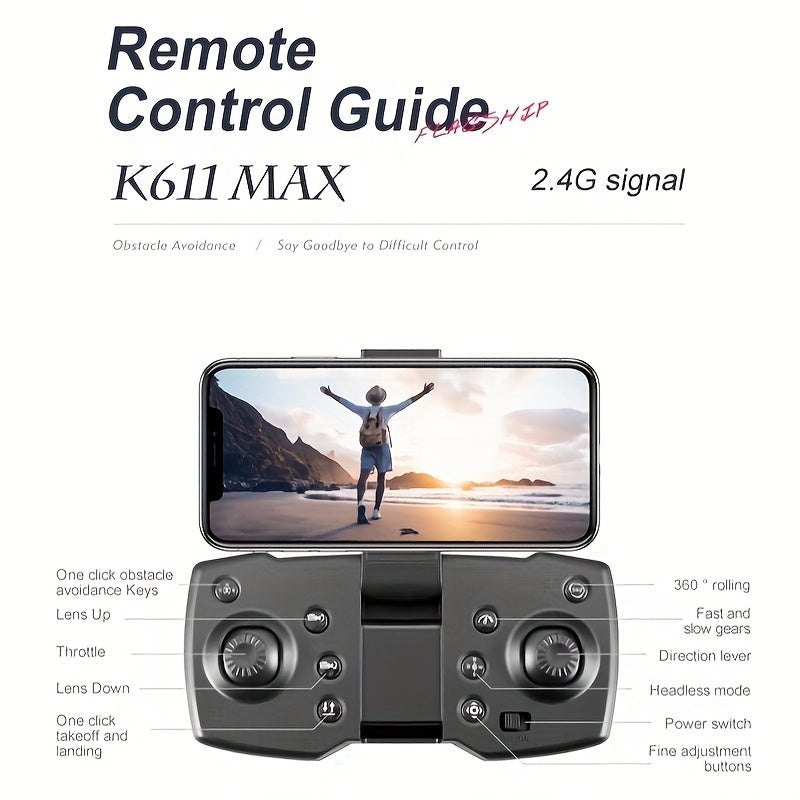 Professional Aerial Drone With 4K Camera And App Tracking