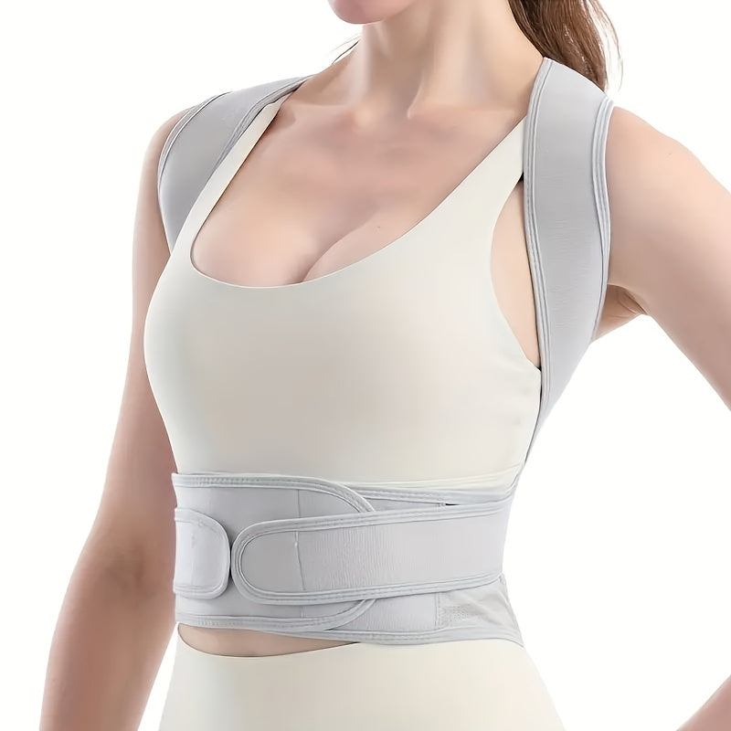Adjustable Neoprene Back Support Brace Breathable Fitness