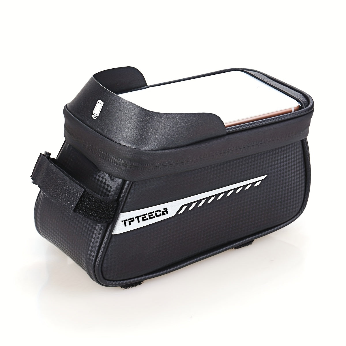 Tpteecr Bike Handlebar Bag With Touchscreen Phone Holder