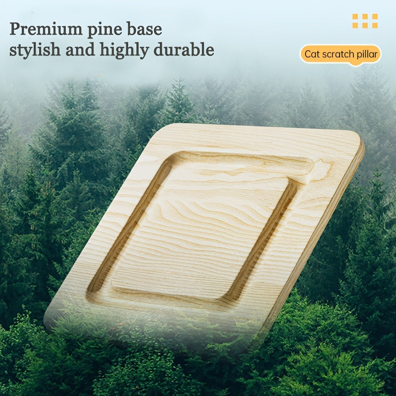 Extra Large Vertical Sisal Cat Scratching Post With Ball