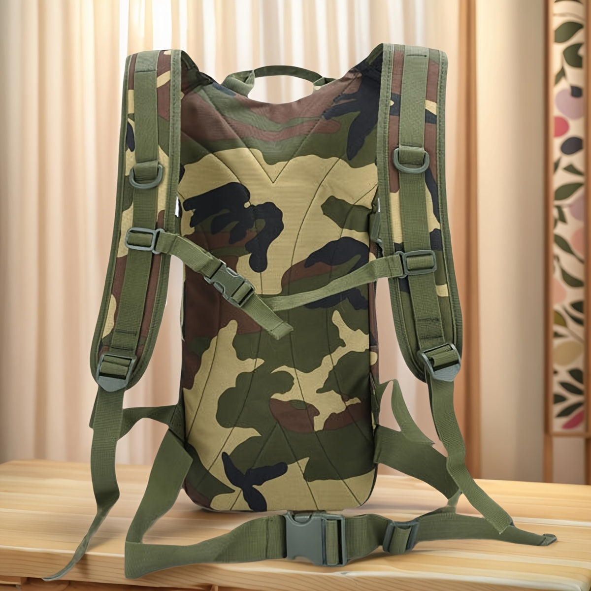 Lightweight Hydration Backpack With Built In Water Bladder