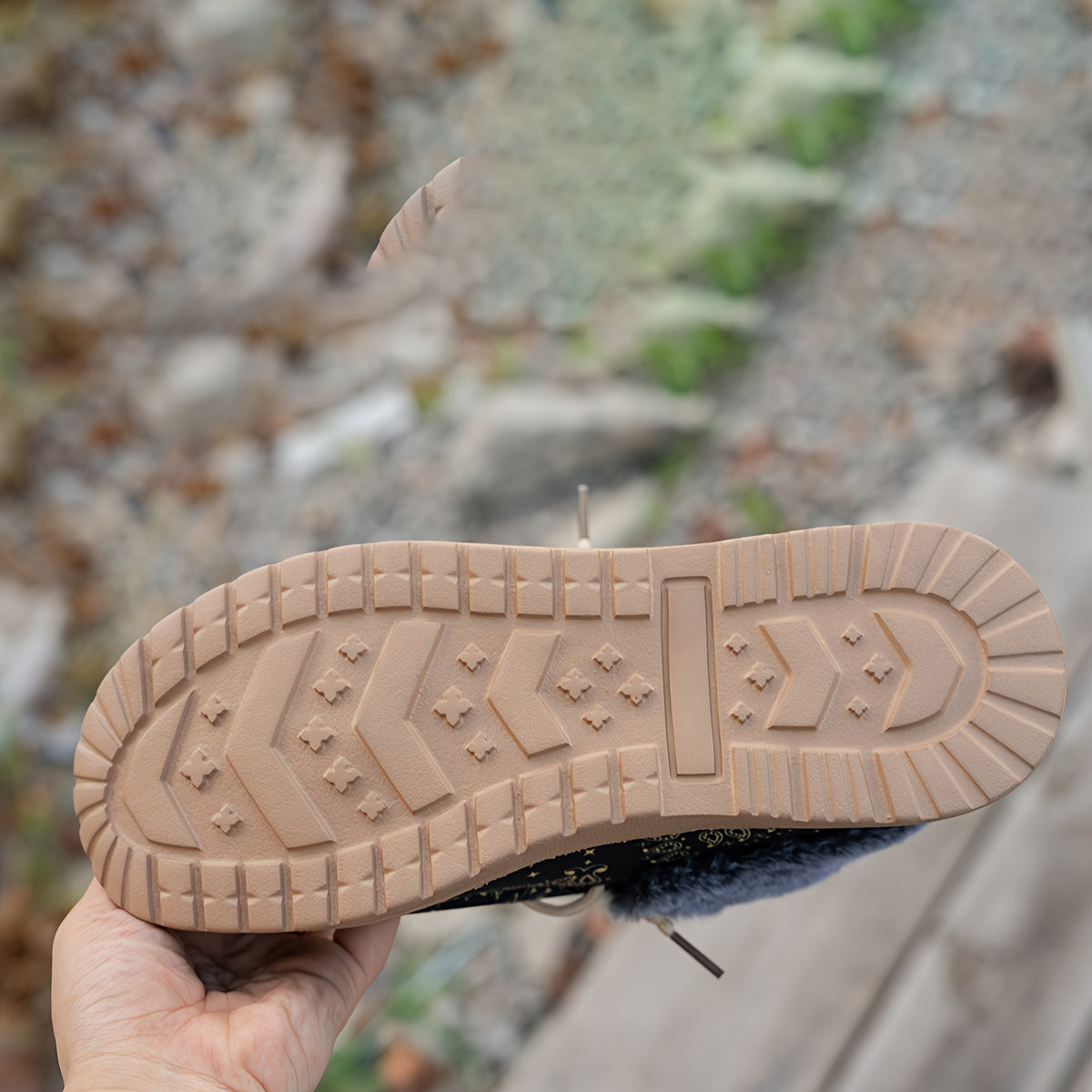 Elegant Floral Slip On Loafers For Women Blue White Comfort