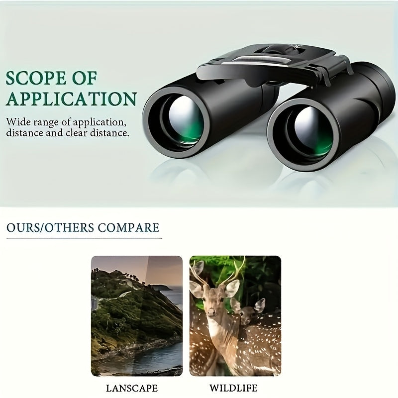 High Powered 10x25 HD Compact Binoculars For Outdoor