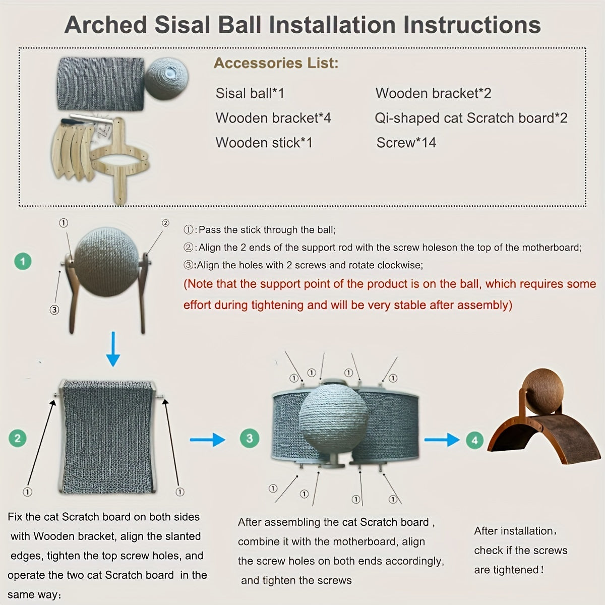 Wear Resistant Cat Scratching Ball Toy Vertical Cat Scratch Board Corrugated Paper Grinding Claw Board Relaxation