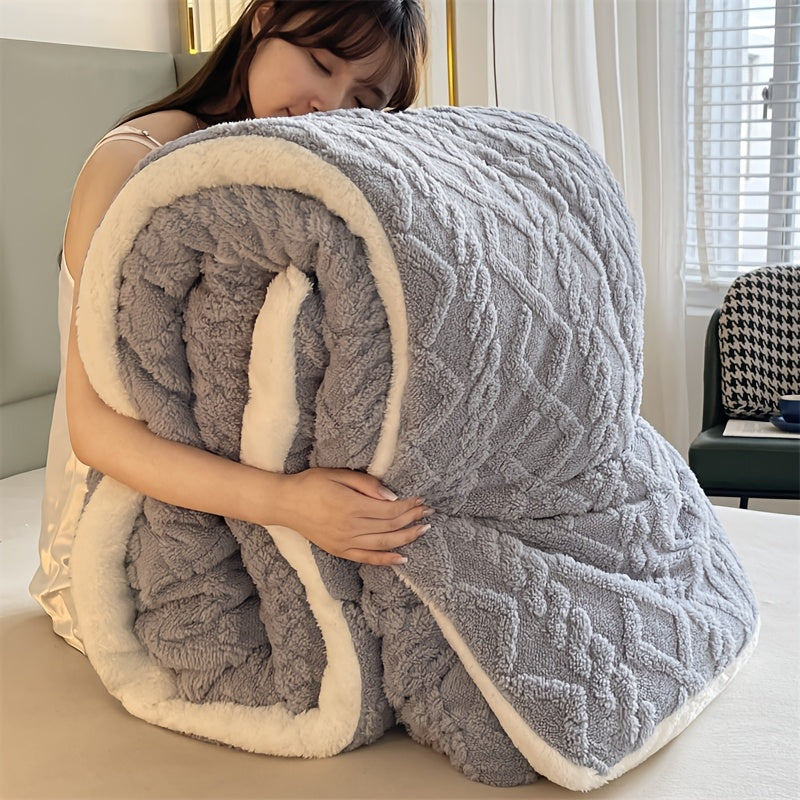 Luxury Thick Plush Blanket Heavyweight All Season Duvet